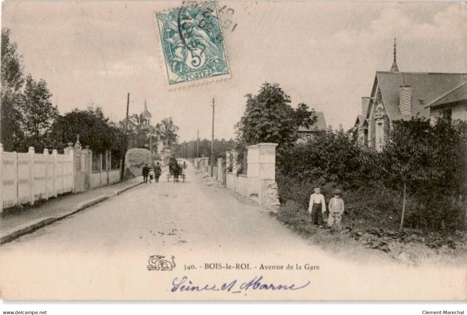 BOIS-LE-ROI: Avenue De La Gare - Très Bon état - Bois Le Roi