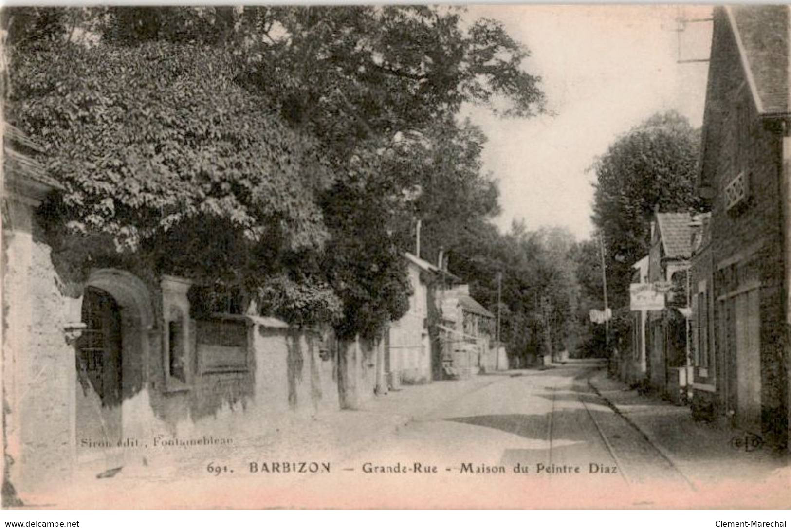 BARBIZON: Grande-rue Maison Du Peintre Diaz - Très Bon état - Barbizon