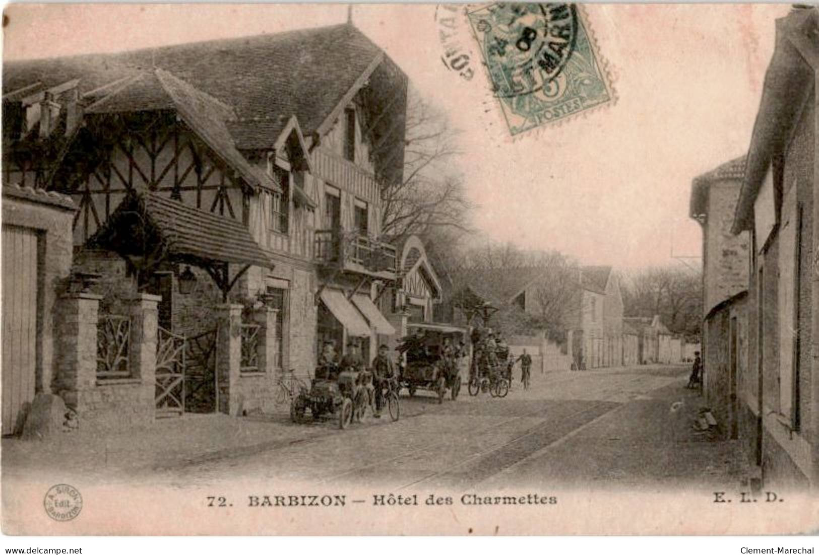 BARBIZON: Hôtel Des Charmettes - état - Barbizon