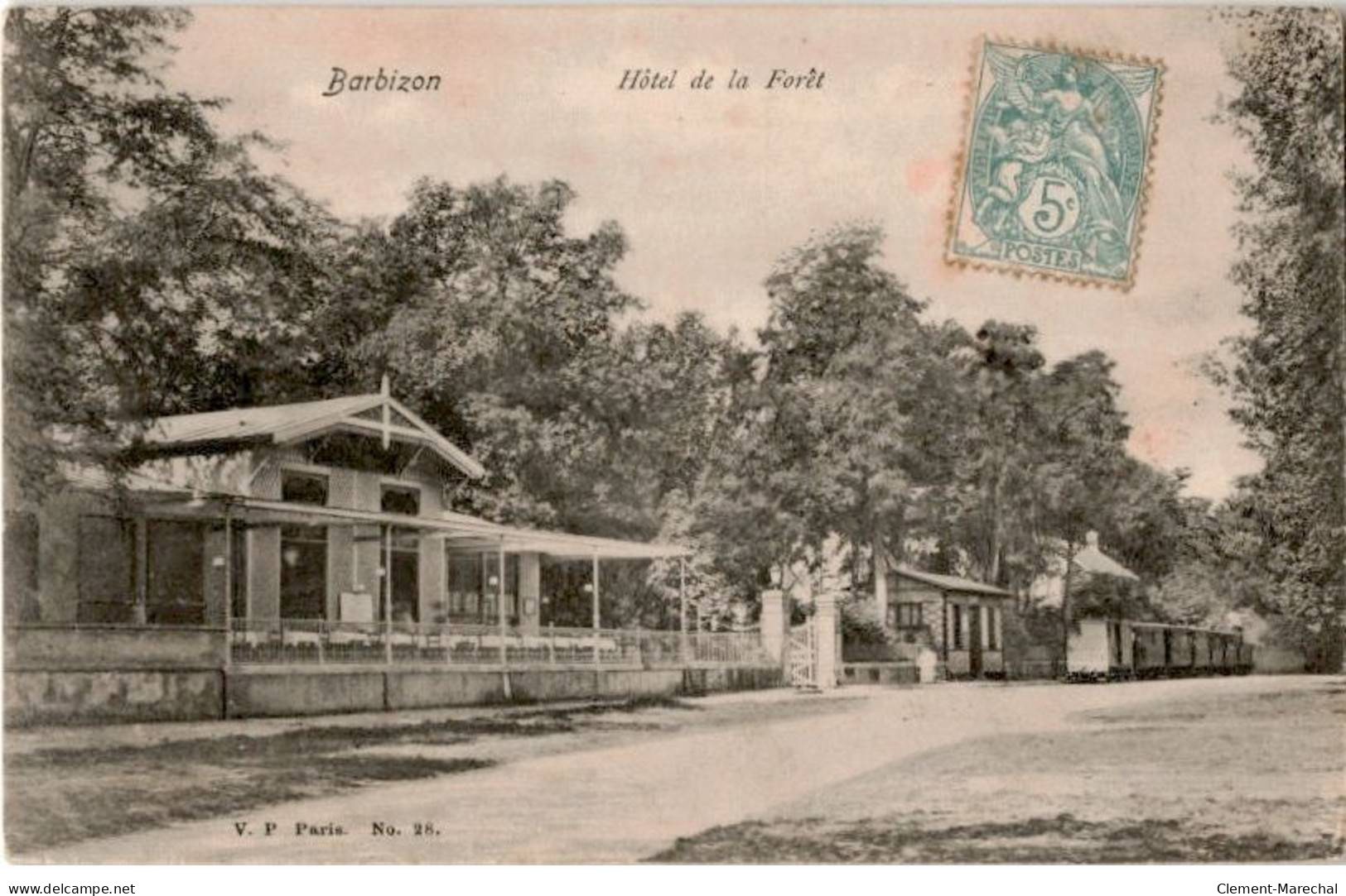 BARBIZON: Hôtel De La Forêt - Très Bon état - Barbizon