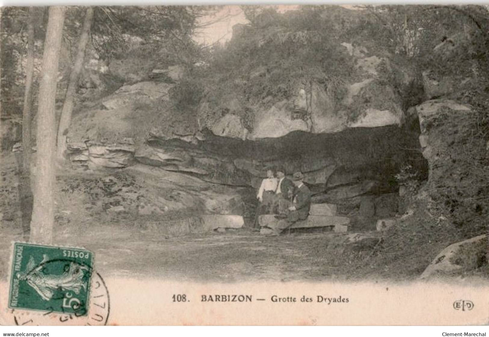 BARBIZON: Grotte Des Dryades - Très Bon état - Barbizon