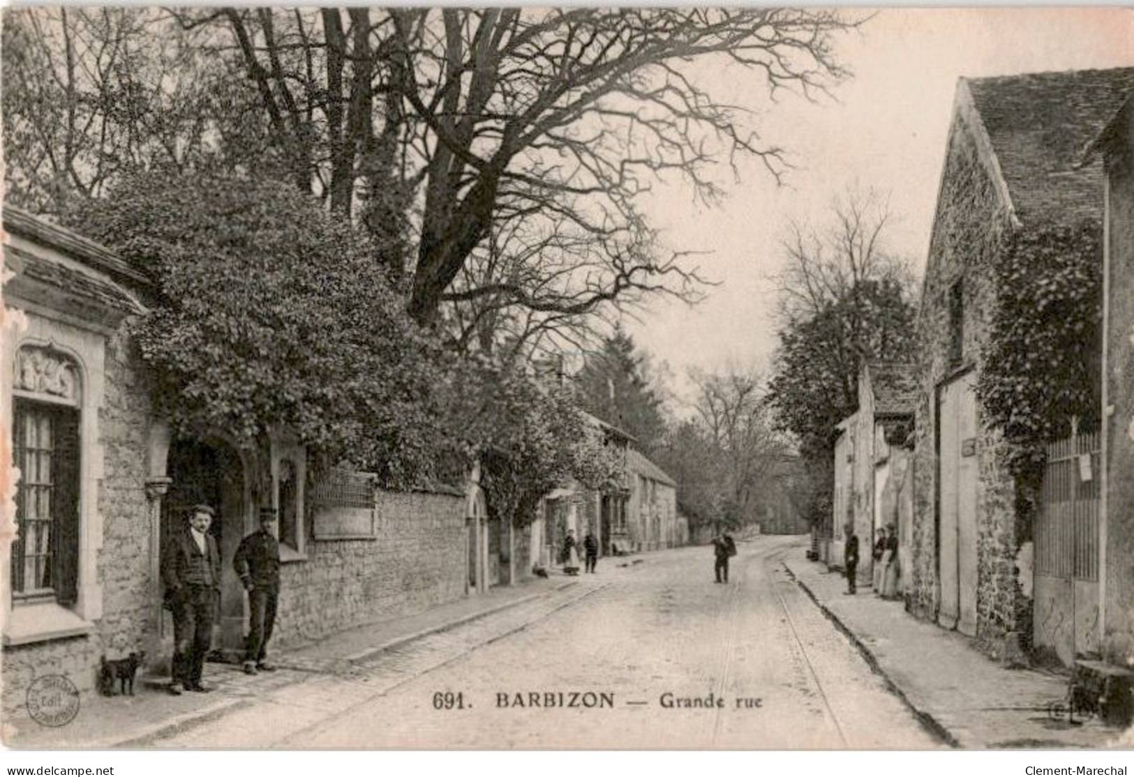 BARBIZON: Grande Rue - Très Bon état - Barbizon