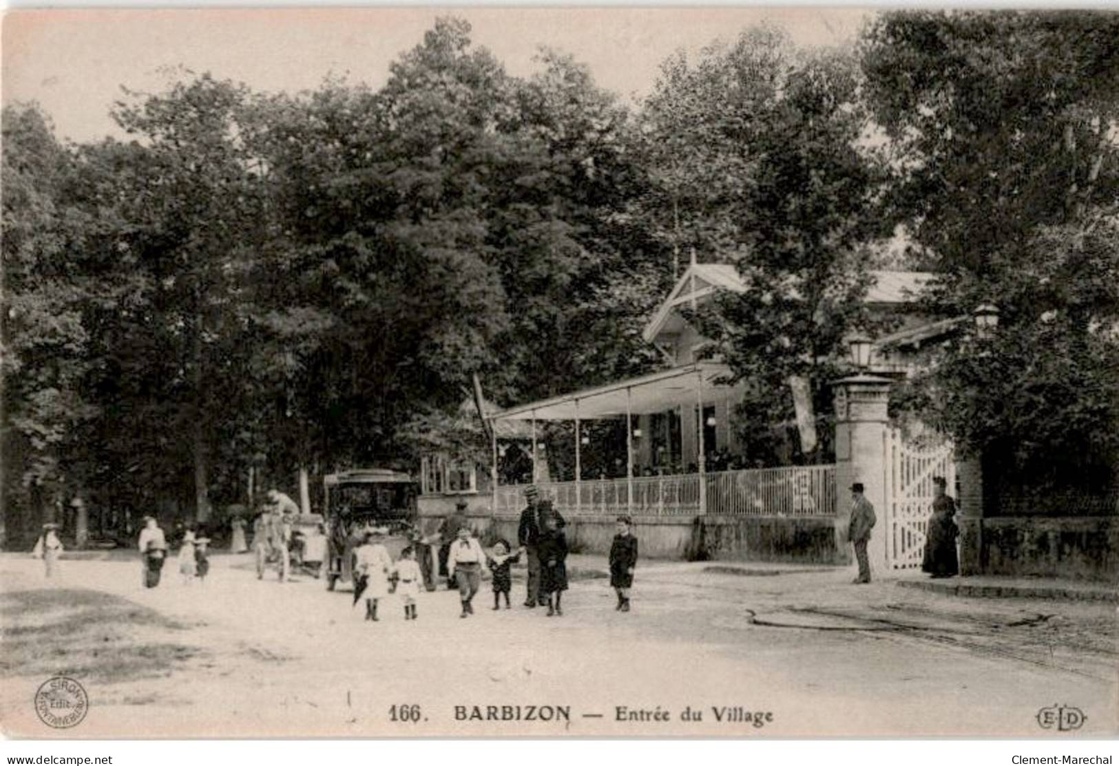 BARBIZON: Entrée Du Village - Très Bon état - Barbizon