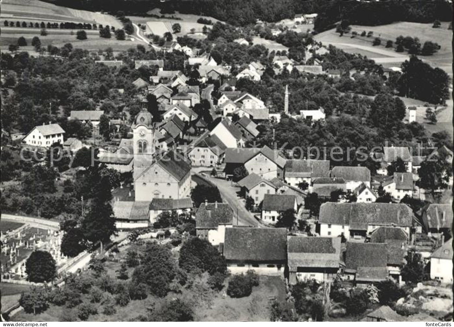 11627751 Charmoille Porrentruy Fliegeraufnahme Charmoille - Andere & Zonder Classificatie