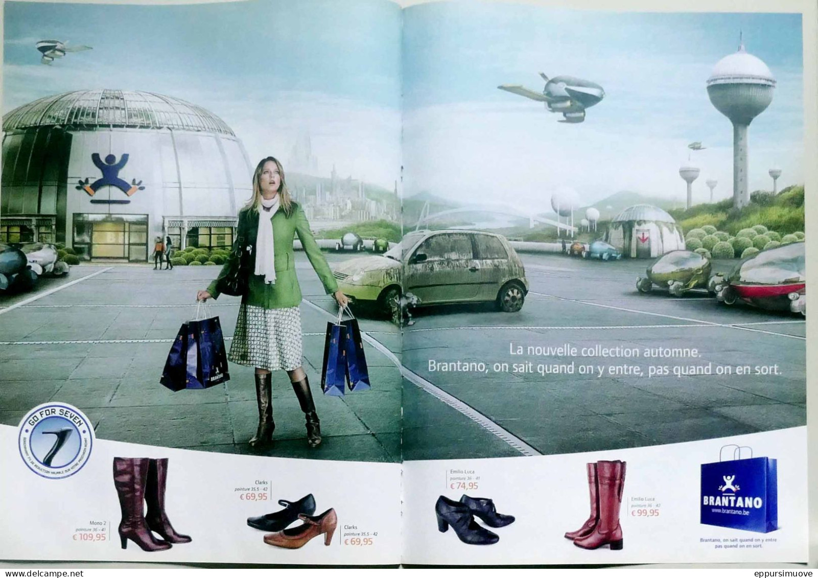 Publicité Papier  CHAUSSURES BRANTANO Octobre 2006 TS - 2 Pages - Advertising