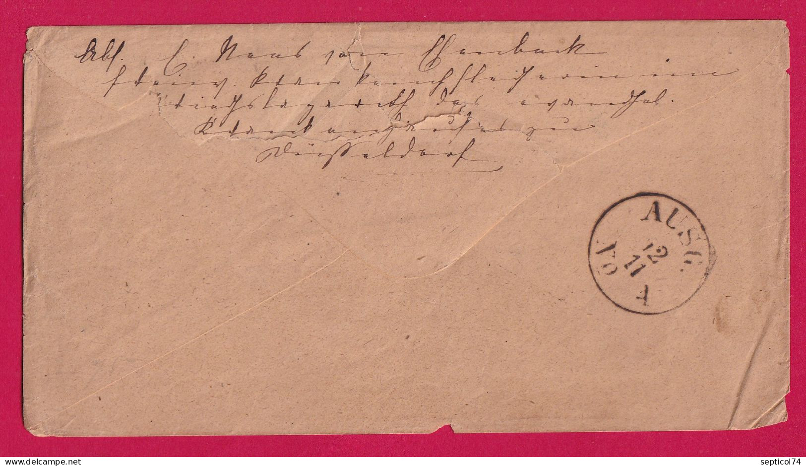 GUERRE 1870 PRISONNIER DE GUERRE CAMPS DE DUSSELDORF PRUSSE ALLEMAGNE POUR NEUMUNSTER 11.11.1870 LETTRE - Guerre De 1870