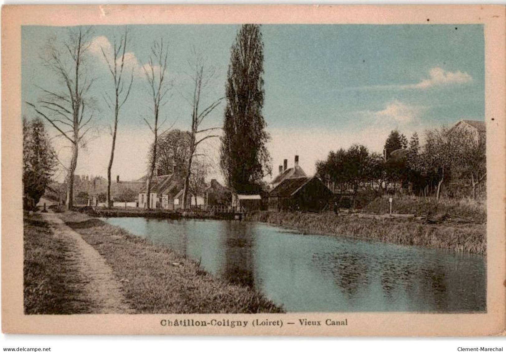 CHATILLON-COLIGNY: Vieux Canal - état - Chatillon Coligny