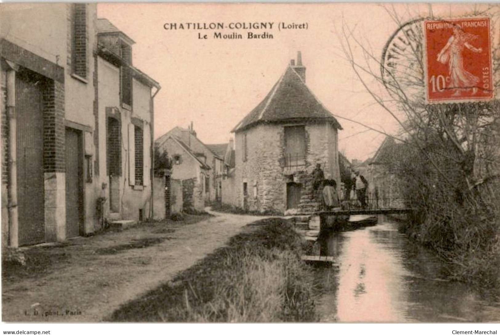 CHATILLON-COLIGNY: Le Moulin Bardin - Très Bon état - Chatillon Coligny