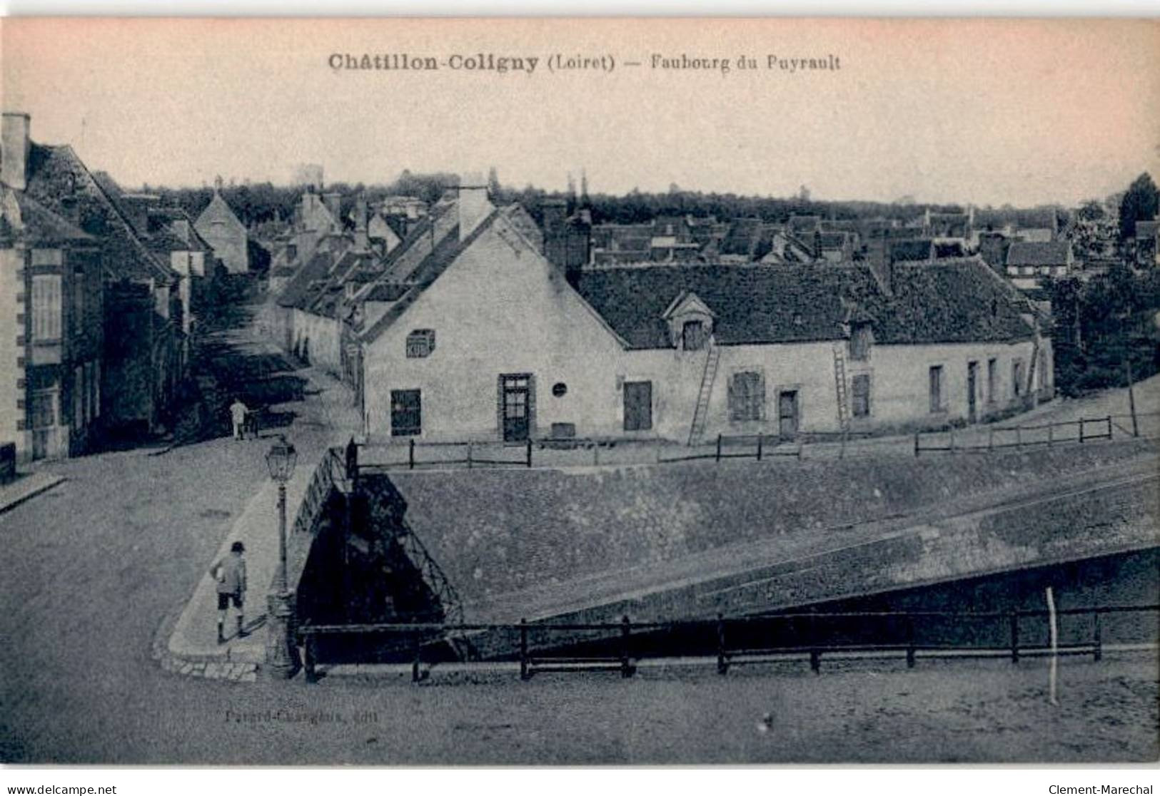 CHATILLON-COLIGNY: Faubourg Du Puyrault - Très Bon état - Chatillon Coligny