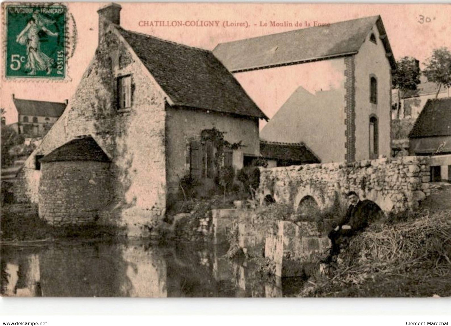 CHATILLON-COLIGNY: Le Moulin De La Fosse - Très Bon état - Chatillon Coligny