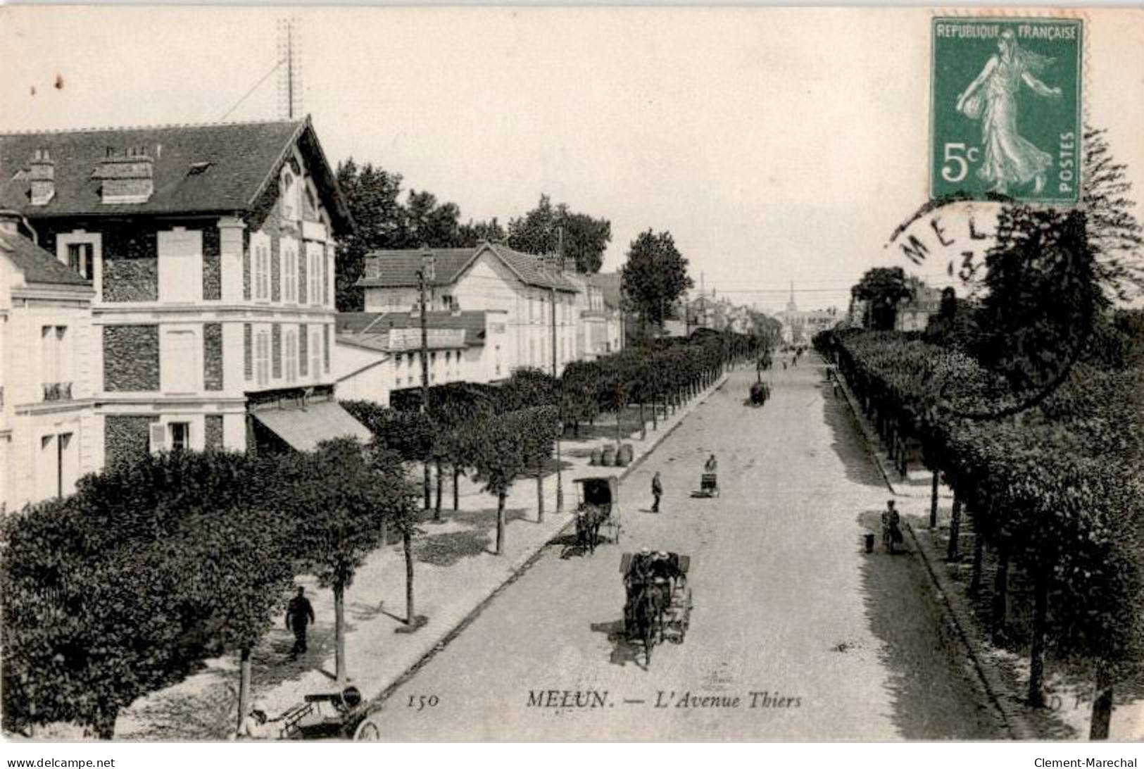 MELUN: L'avenue Thiers - Très Bon état - Melun