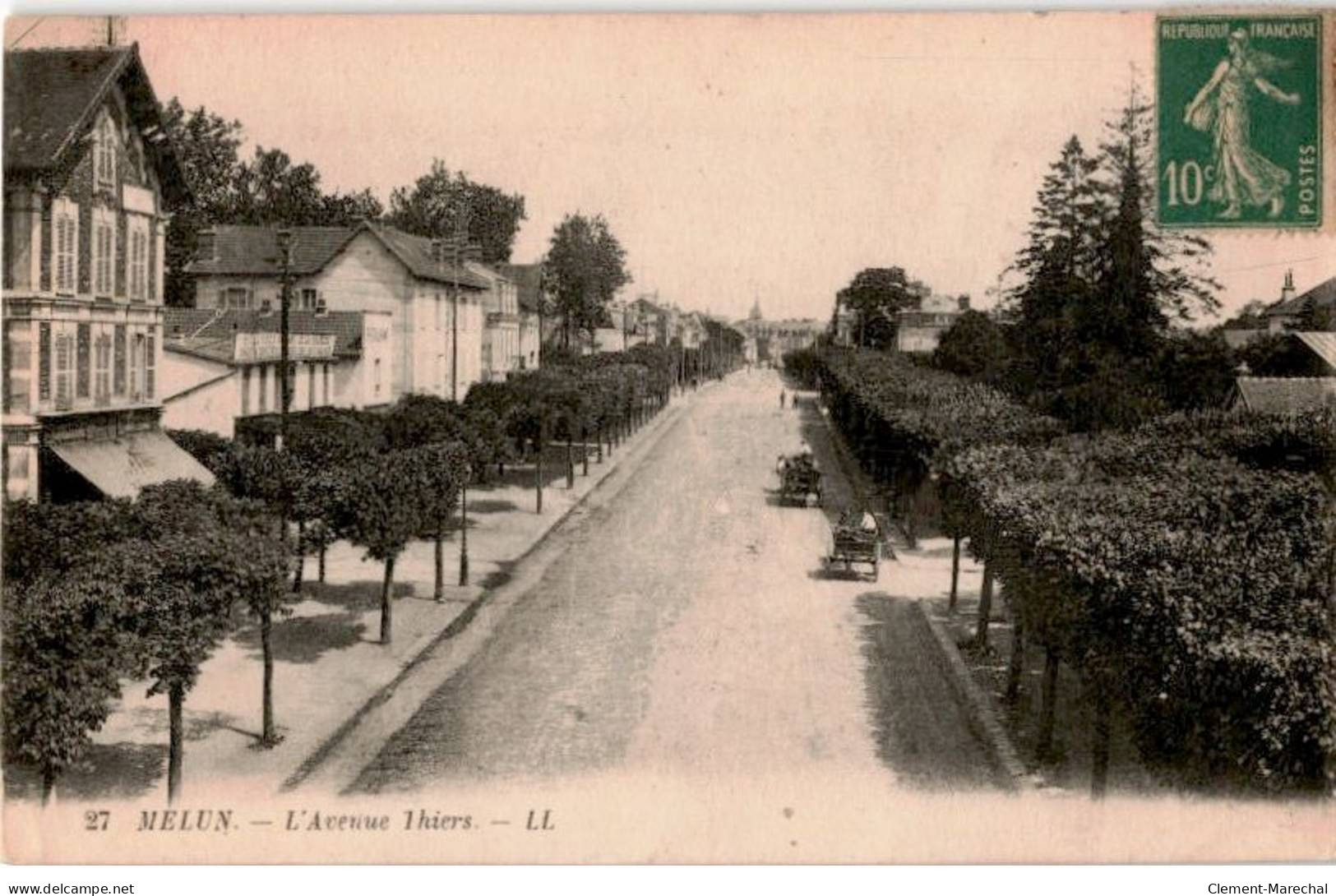 MELUN: L'avenue Thiers - Très Bon état - Melun