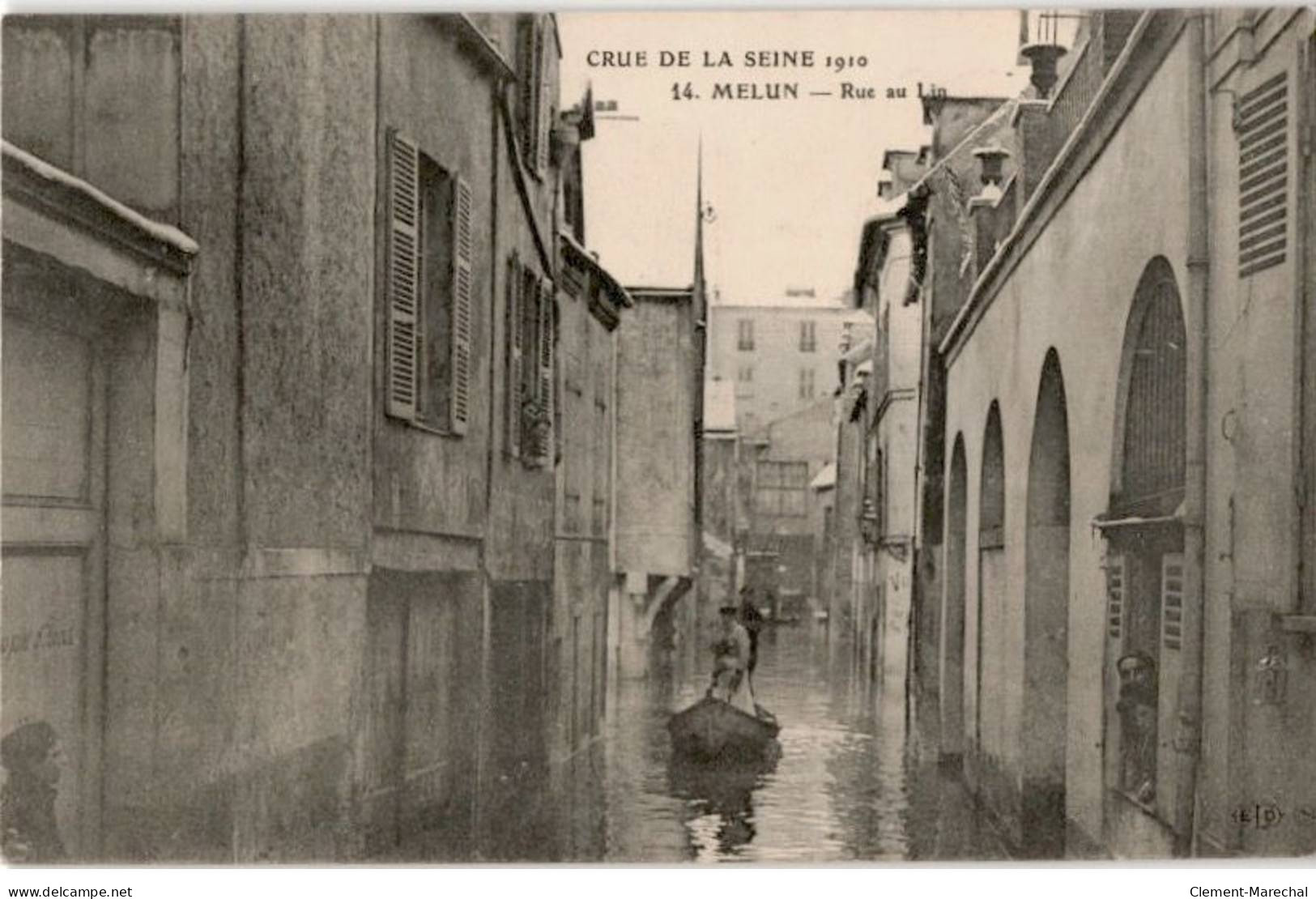 MELUN: Rue Au Lin - Très Bon état - Melun