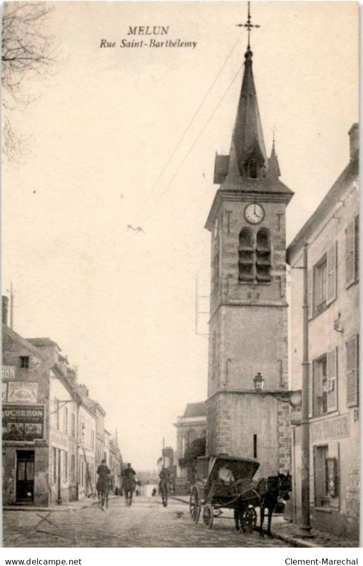 MELUN: Rue Saint-barthélemy - Très Bon état - Melun