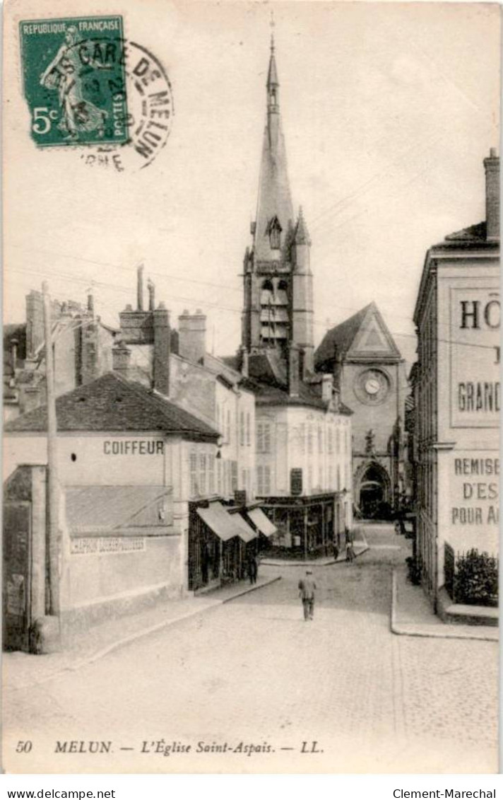 MELUN: L'église Saint-aspais - Très Bon état - Melun