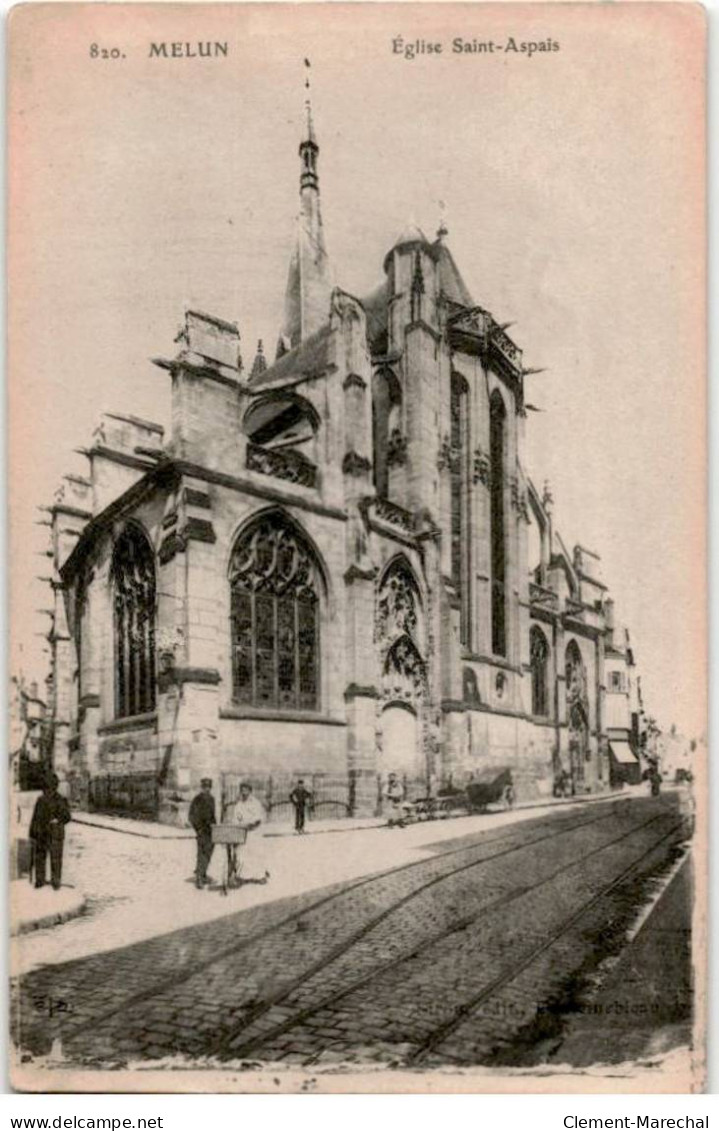 MELUN: église Saint-aspais - Très Bon état - Melun