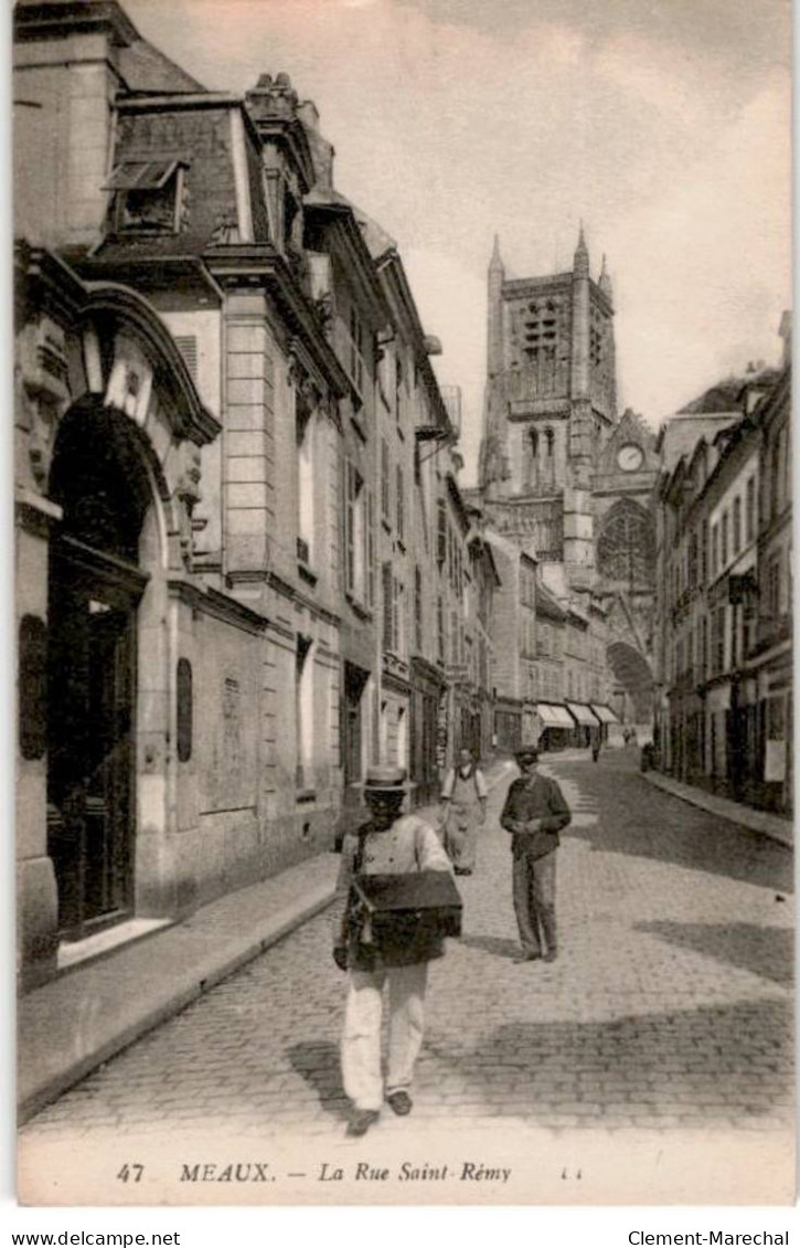 MEAUX: La Rue Saint-remy - Très Bon état - Meaux