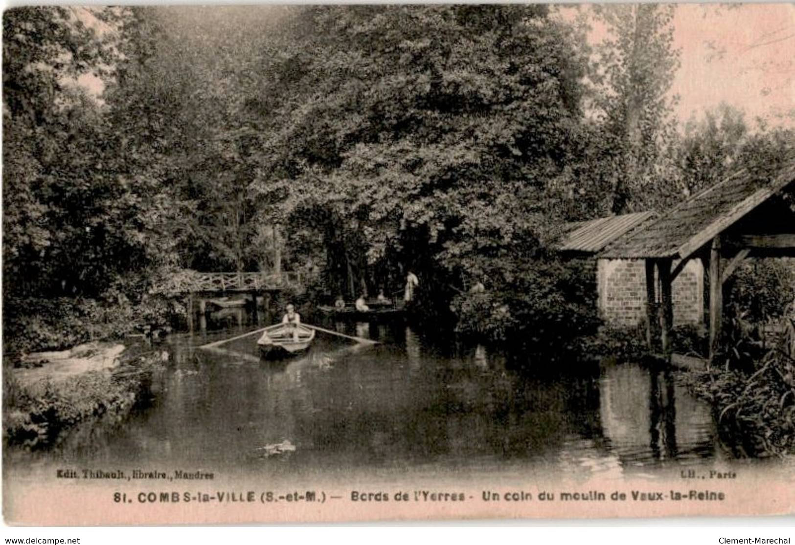 COMBS-la-VILLE: Bords De L'yerres, Un Coin Du Moulin De Vaux-la-reine - Très Bon état - Combs La Ville