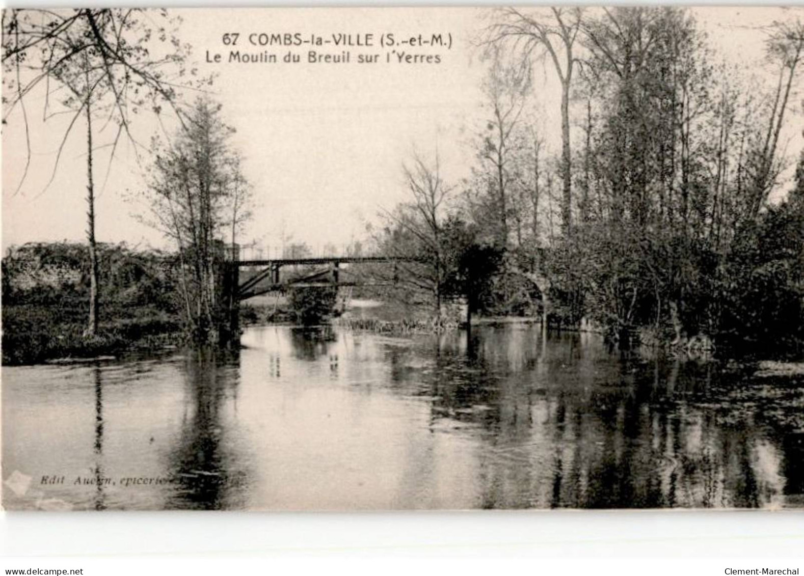 COMBS-la-VILLE: Le Moulin Du Breuil Sur L'yerres - Très Bon état - Combs La Ville