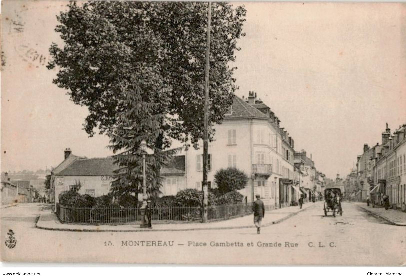 MONTEREAU: Place Gambetta Et Grande Rue - Très Bon état - Montereau