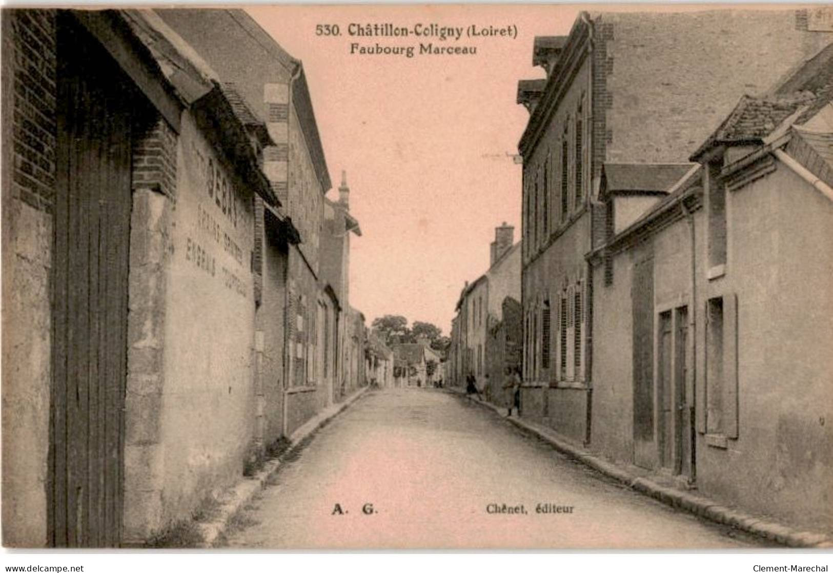 CHATILLON-COLIGNY: Faubourg Marceau - Très Bon état - Chatillon Coligny