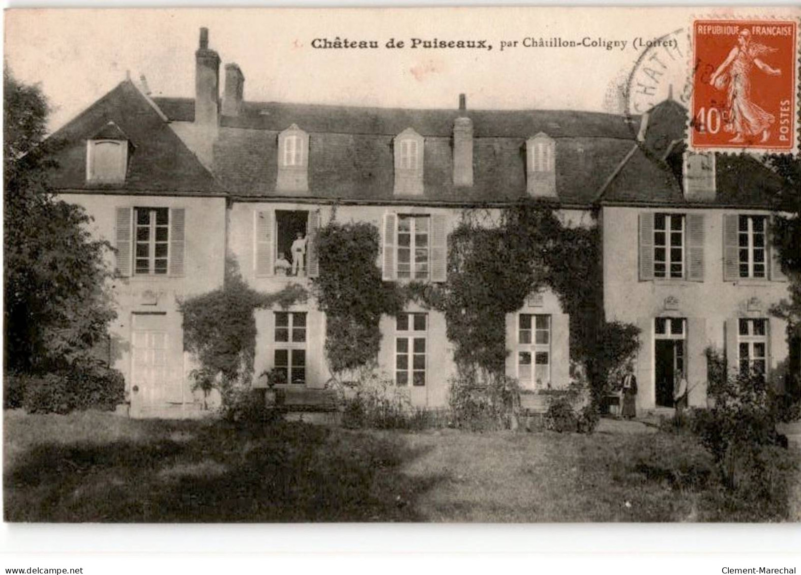 CHATILLON-COLIGNY: Château De Puiseaux - Très Bon état - Chatillon Coligny