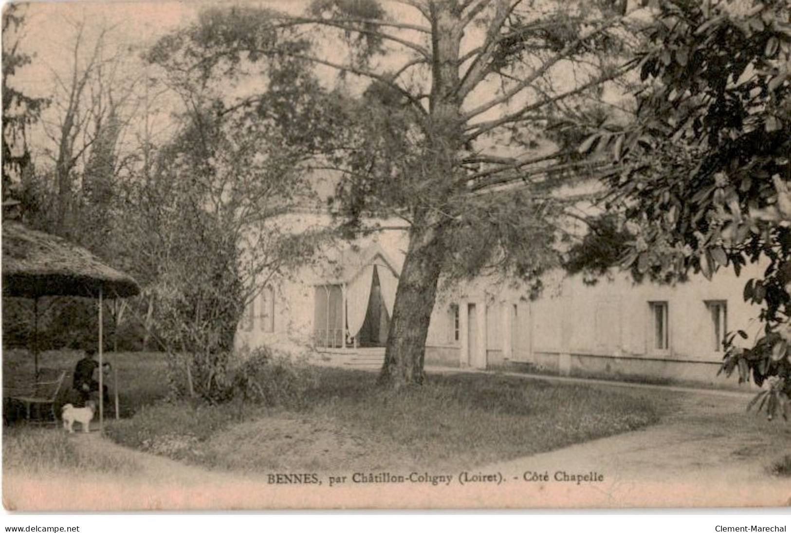 CHATILLON-COLIGNY: Bennes, Côté Chapelle - Très Bon état - Chatillon Coligny