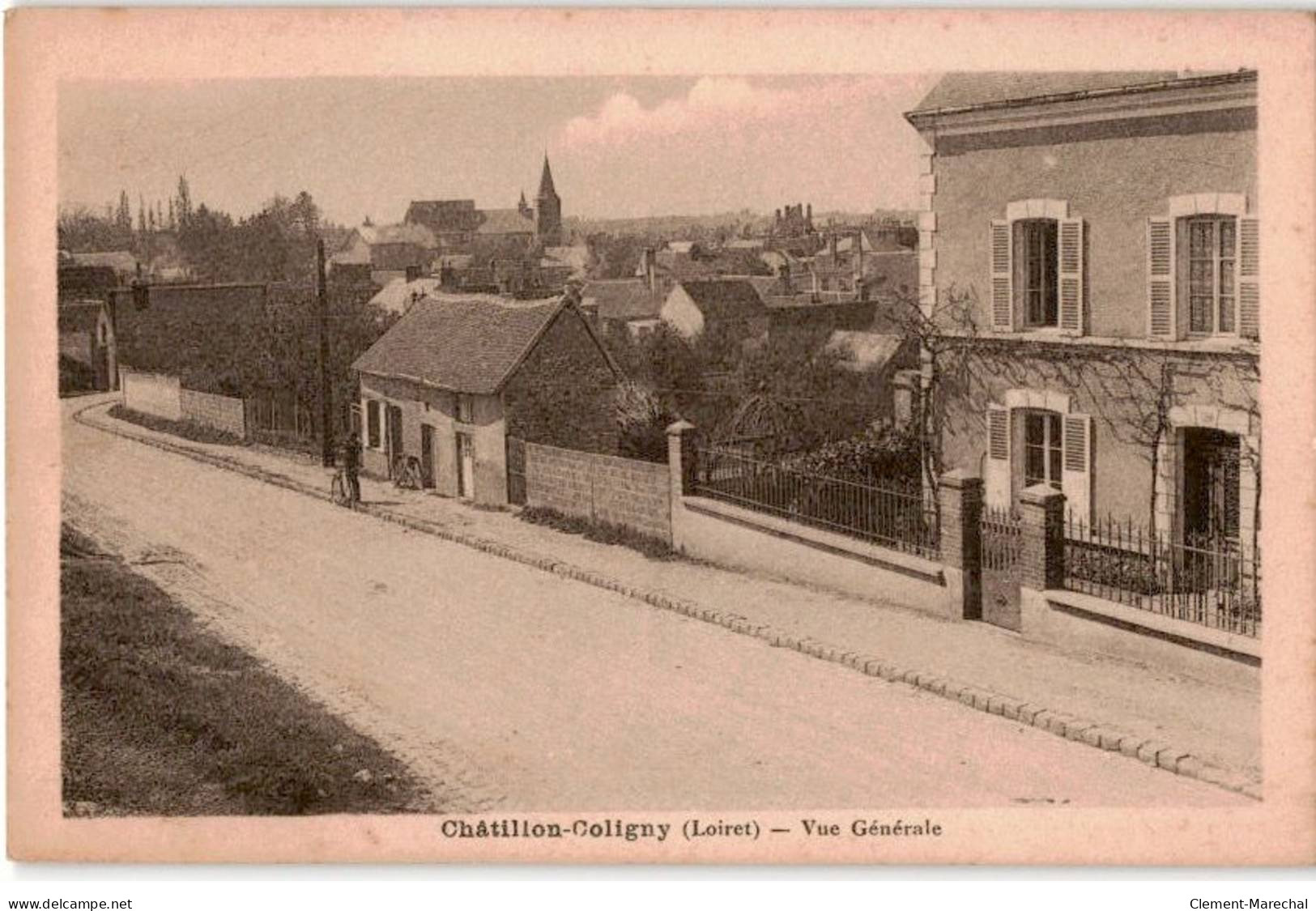 CHATILLON-COLIGNY: Vue Générale - Très Bon état - Chatillon Coligny