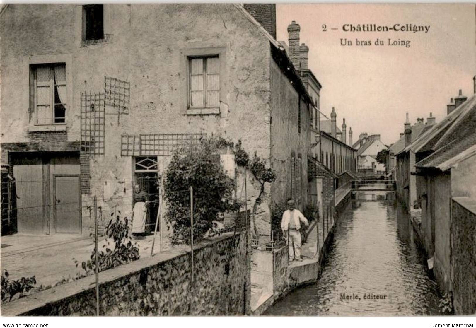 CHATILLON-COLIGNY: Un Bras Du Loing - Très Bon état - Chatillon Coligny