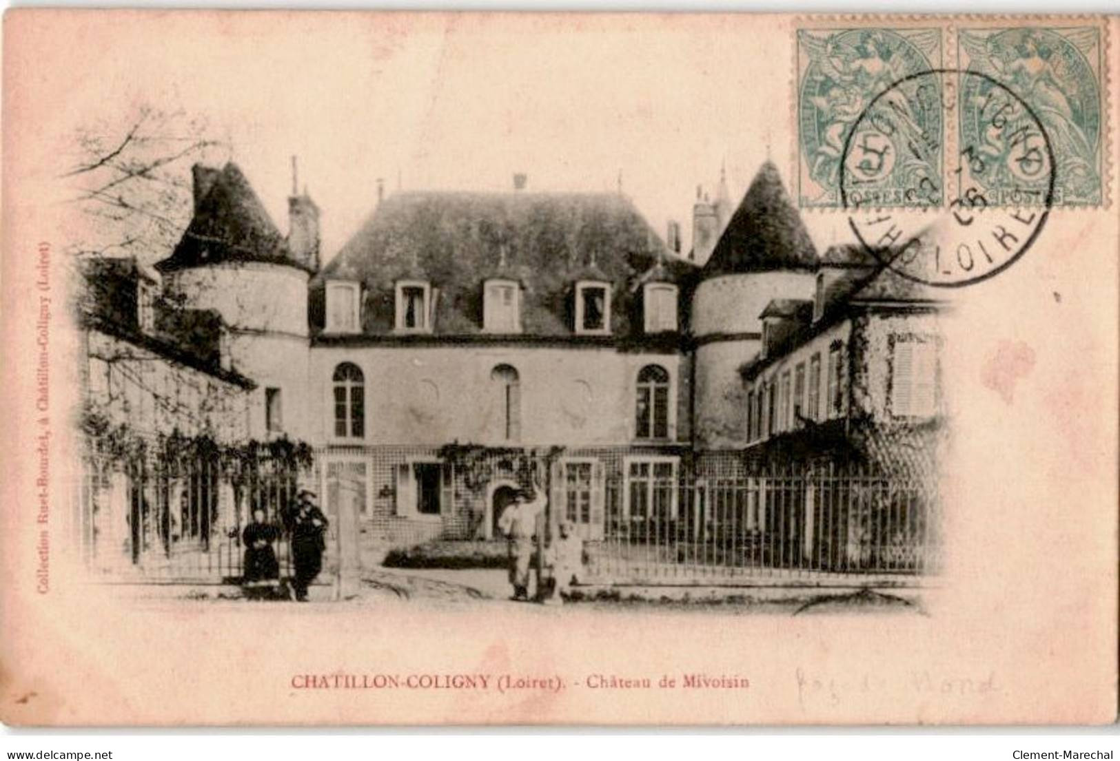 CHATILLON-COLIGNY: Château De Mivoisin - Très Bon état - Chatillon Coligny