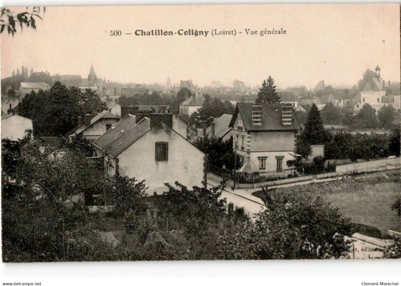 CHATILLON-COLIGNY: Vue Générale - Très Bon état - Chatillon Coligny