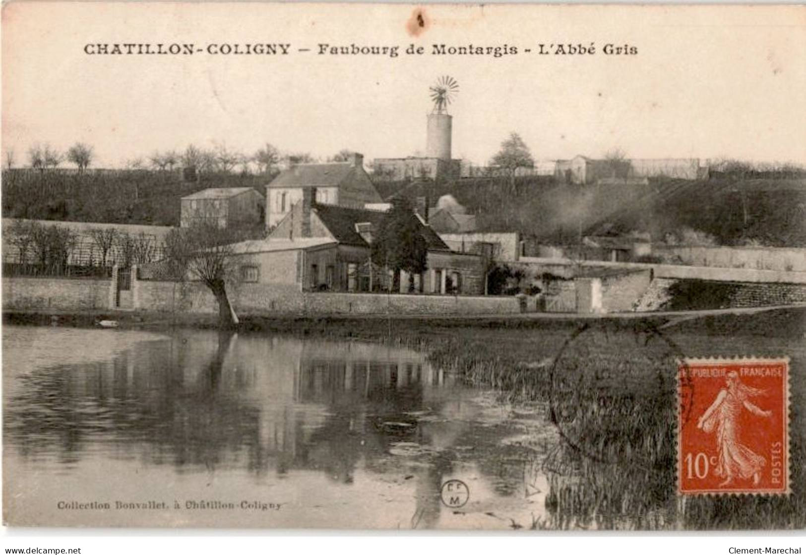 CHATILLON-COLIGNY: Faubourg De Montargis L'abbé Gris - Très Bon état - Chatillon Coligny