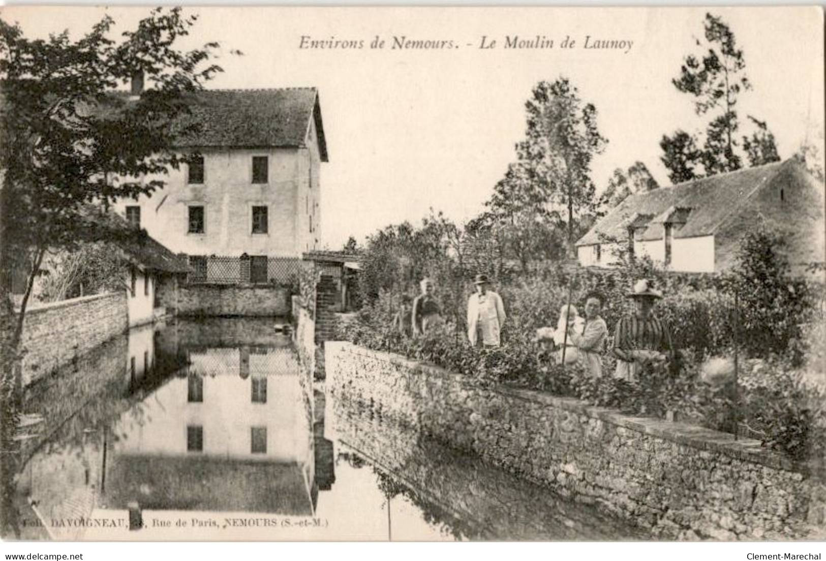 NEMOURS: Le Moulin De Launoy - Très Bon état - Nemours