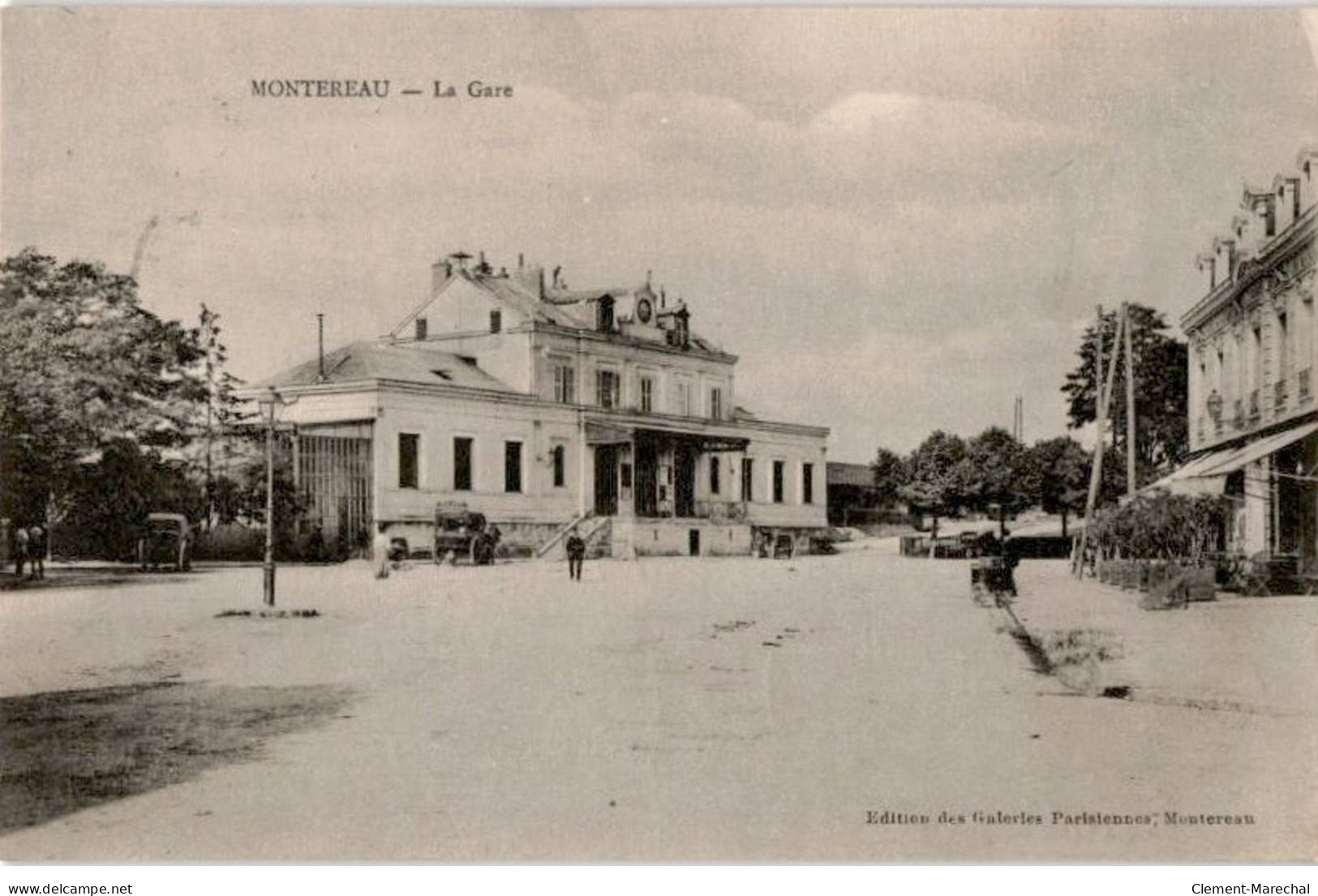 MONTEREAU: La Gare - Très Bon état - Montereau