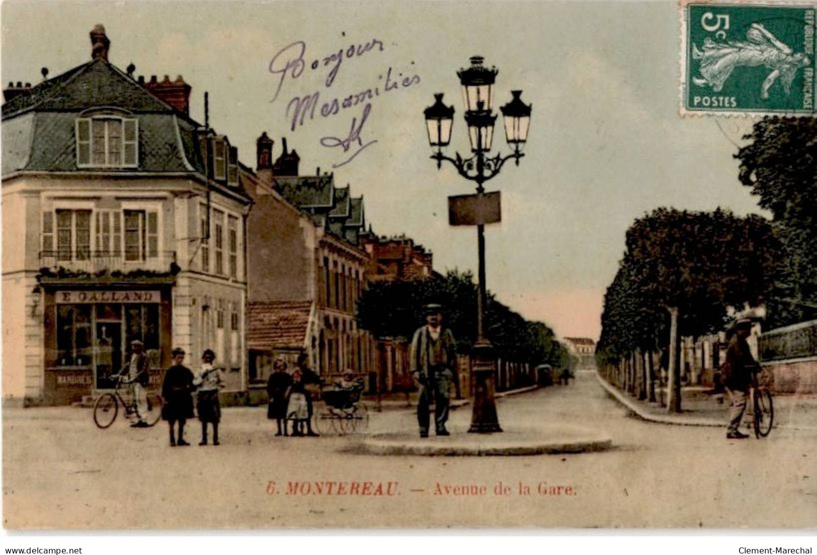 MONTEREAU: Avenue De La Gare - Très Bon état - Montereau