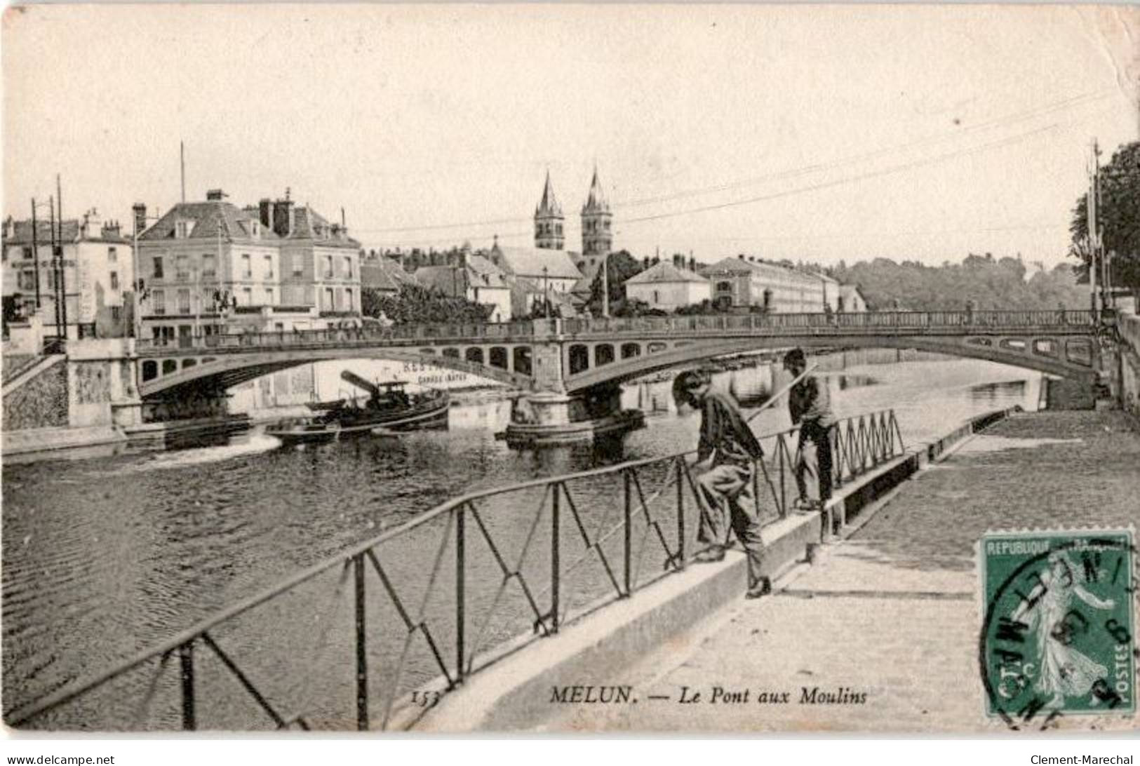 MELUN: Le Pont Aux Moulins - Très Bon état - Melun