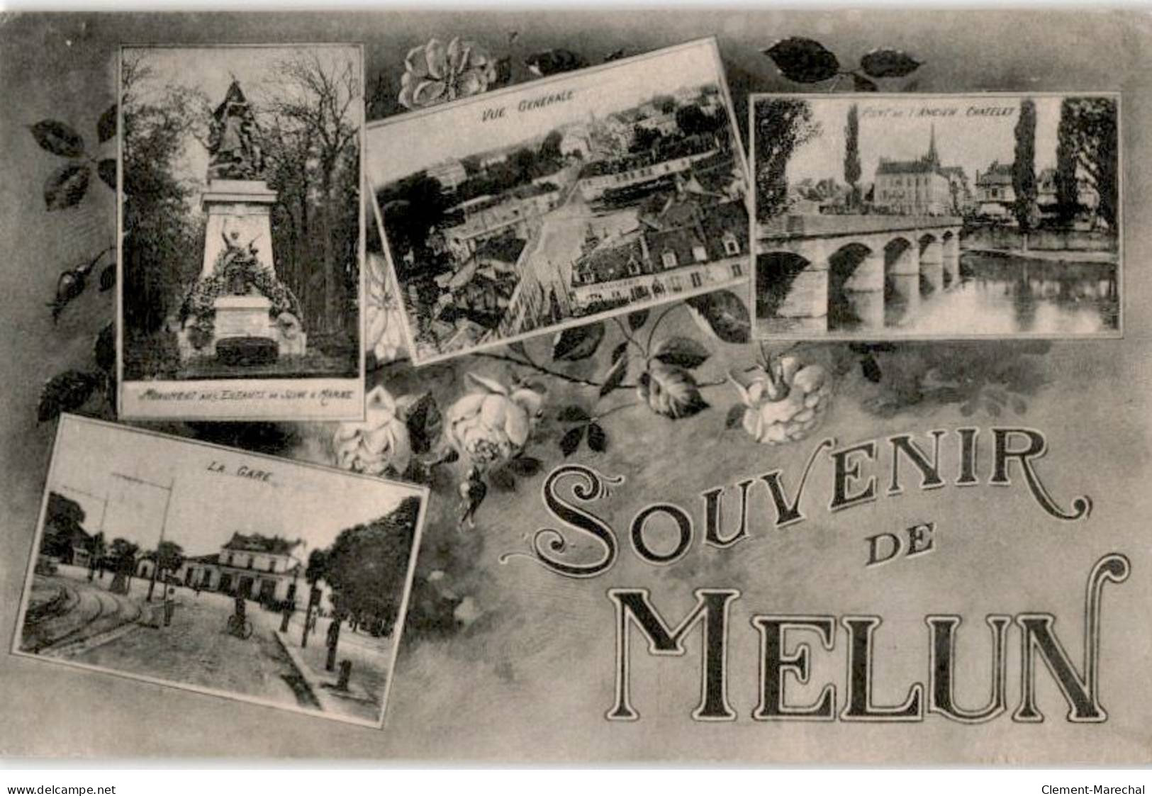 MELUN: Souvenir De Melun - Très Bon état - Melun