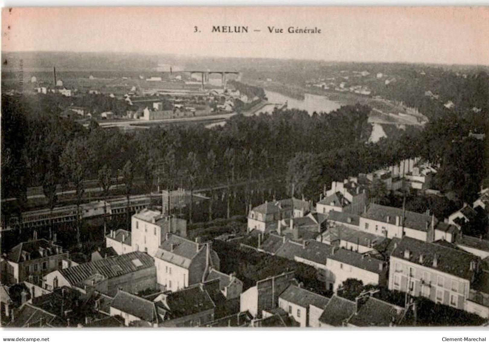 MELUN: Vue Générale - Très Bon état - Melun