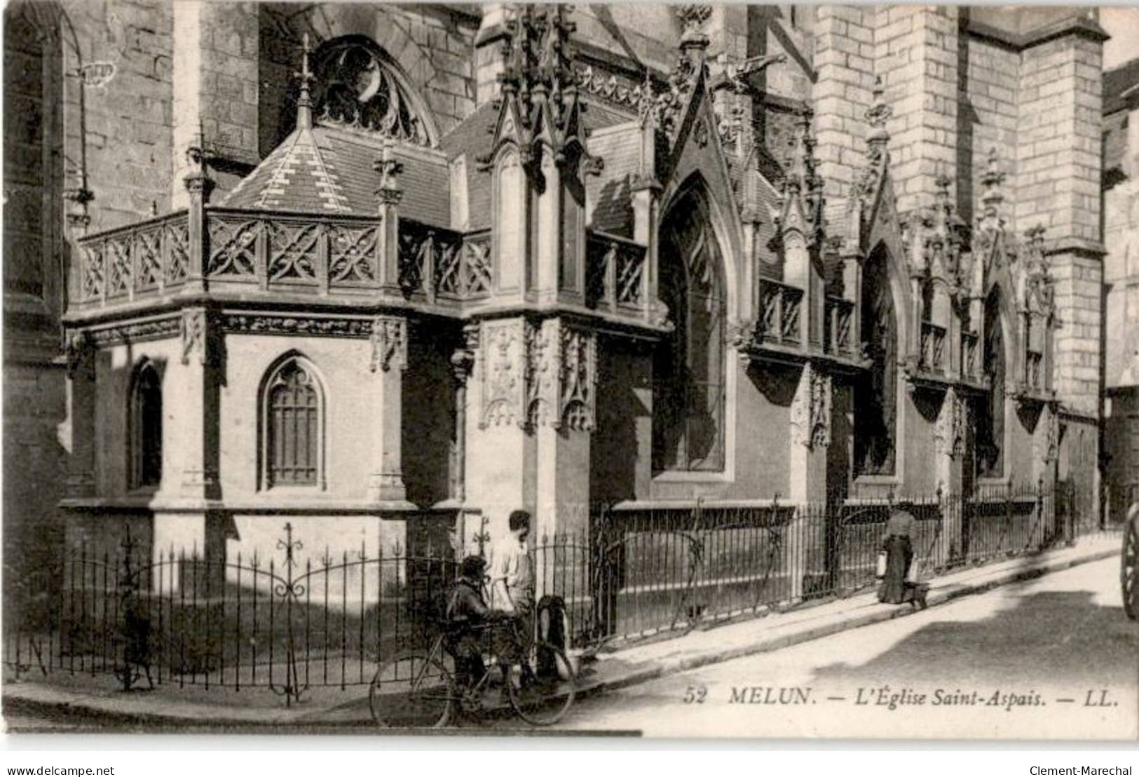 MELUN: L'église Saint-aspais - Très Bon état - Melun