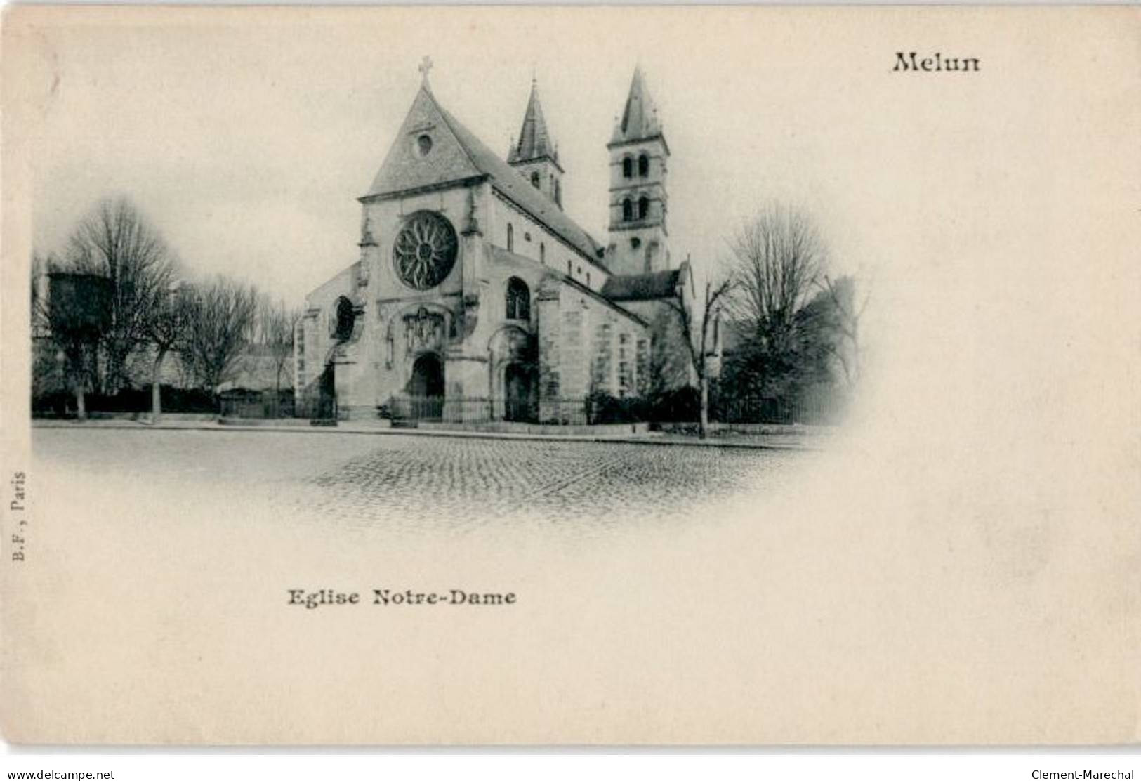 MELUN: église Notre-dame - Très Bon état - Melun