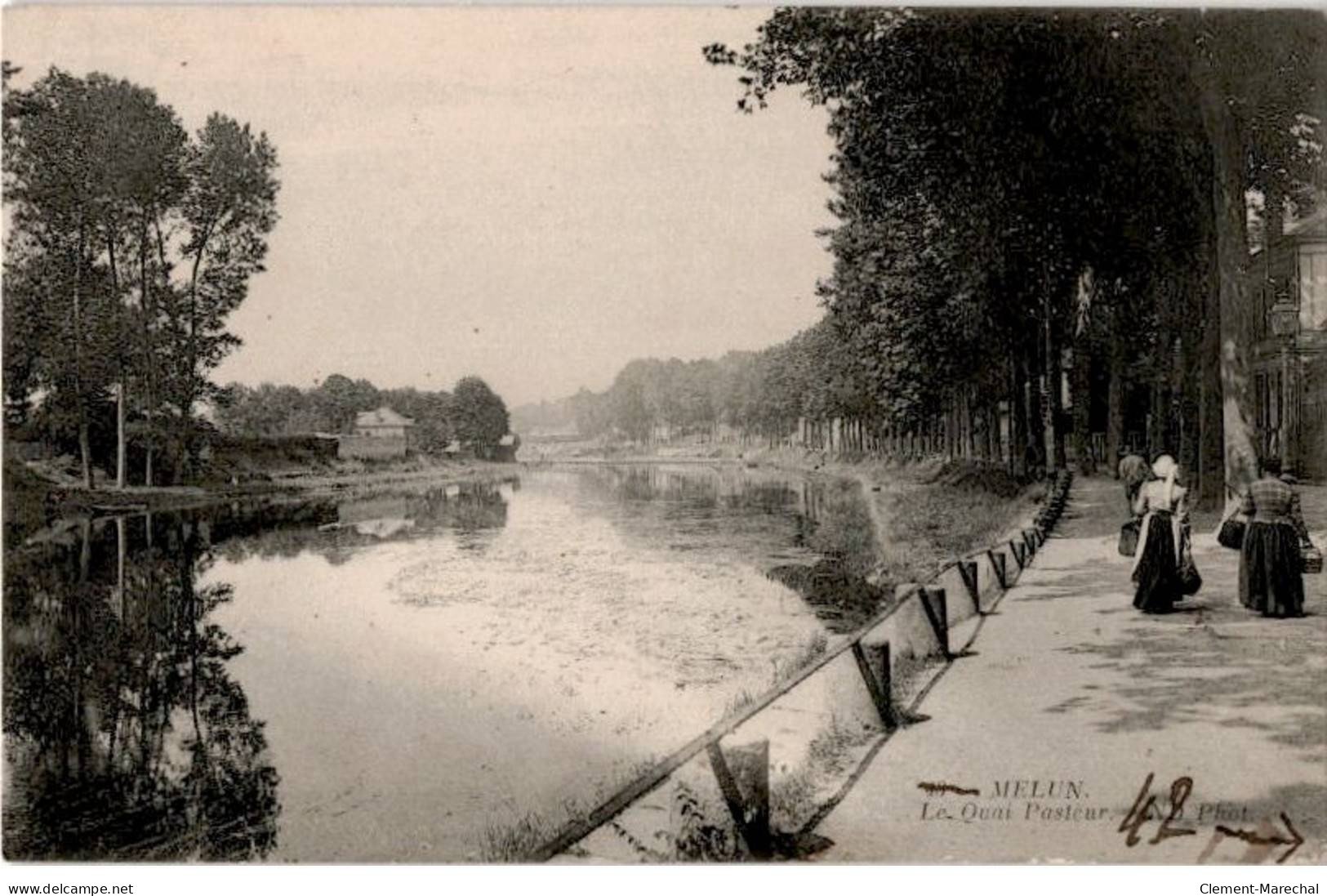 MELUN: Le Quai Pasteur - Très Bon état - Melun