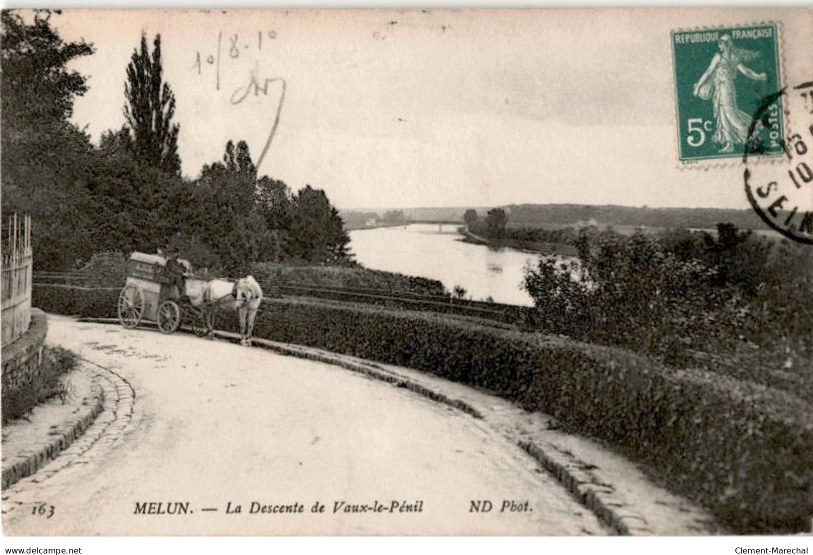 MELUN: La Descente De Vaux-le-pénil - Très Bon état - Melun