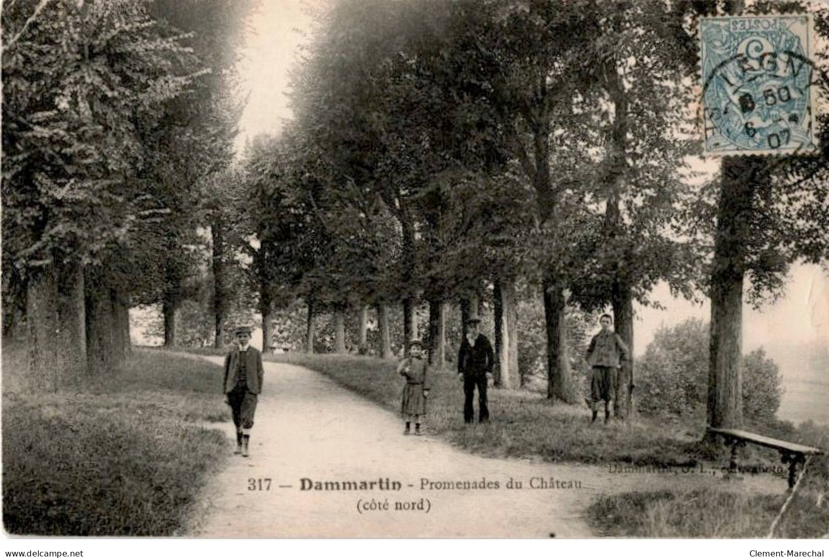 DAMMARIE-les-LYS: Promenades Du Château Côté Nord - Très Bon état - Dammarie Les Lys