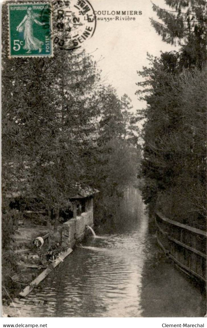 COULOMMIERS: La Fausse Rivière - Très Bon état - Coulommiers