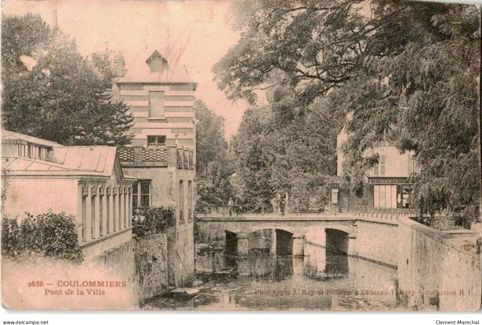 COULOMMIERS: Pont De La Ville - état - Coulommiers