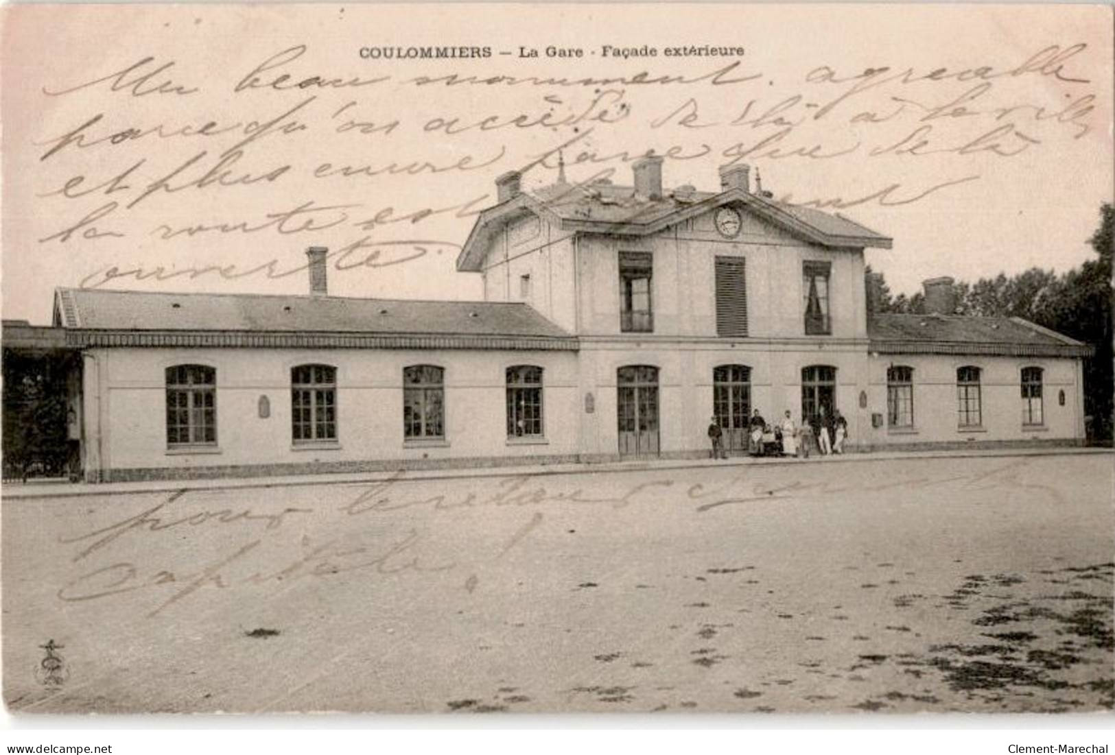 COULOMMIERS: La Gare Façade Extérieure - Très Bon état - Coulommiers