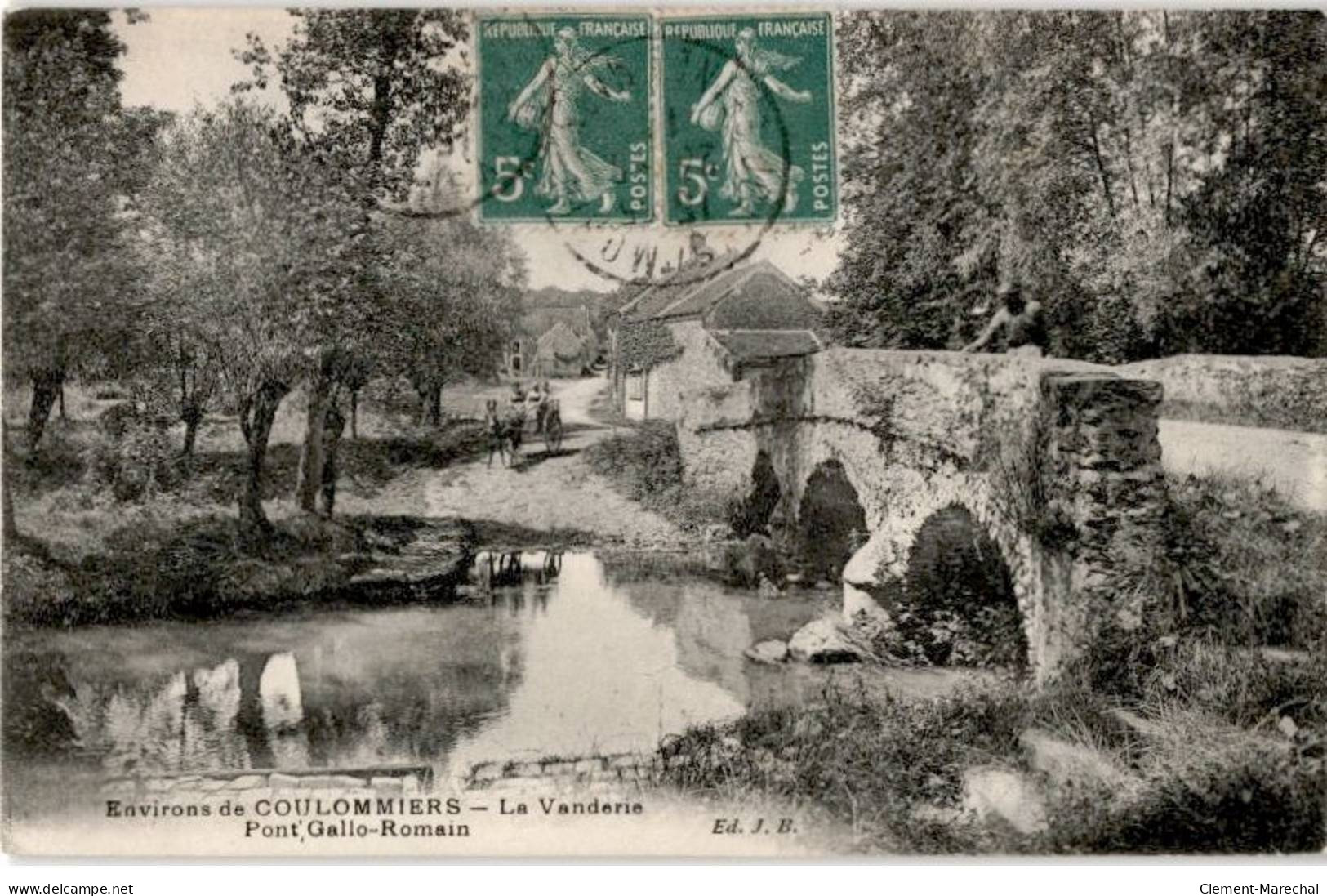 COULOMMIERS: La Vanderie, Pont Gallo-romain - Très Bon état - Coulommiers