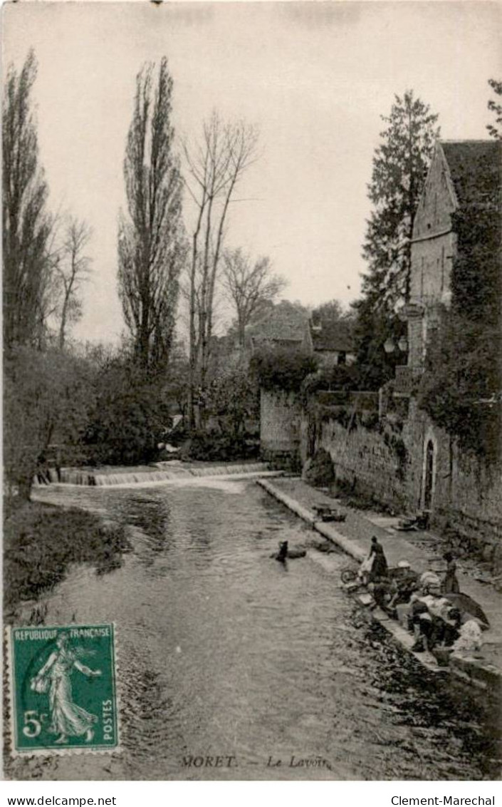 MORET-sur-LOING: Le Lavoir - Très Bon état - Moret Sur Loing