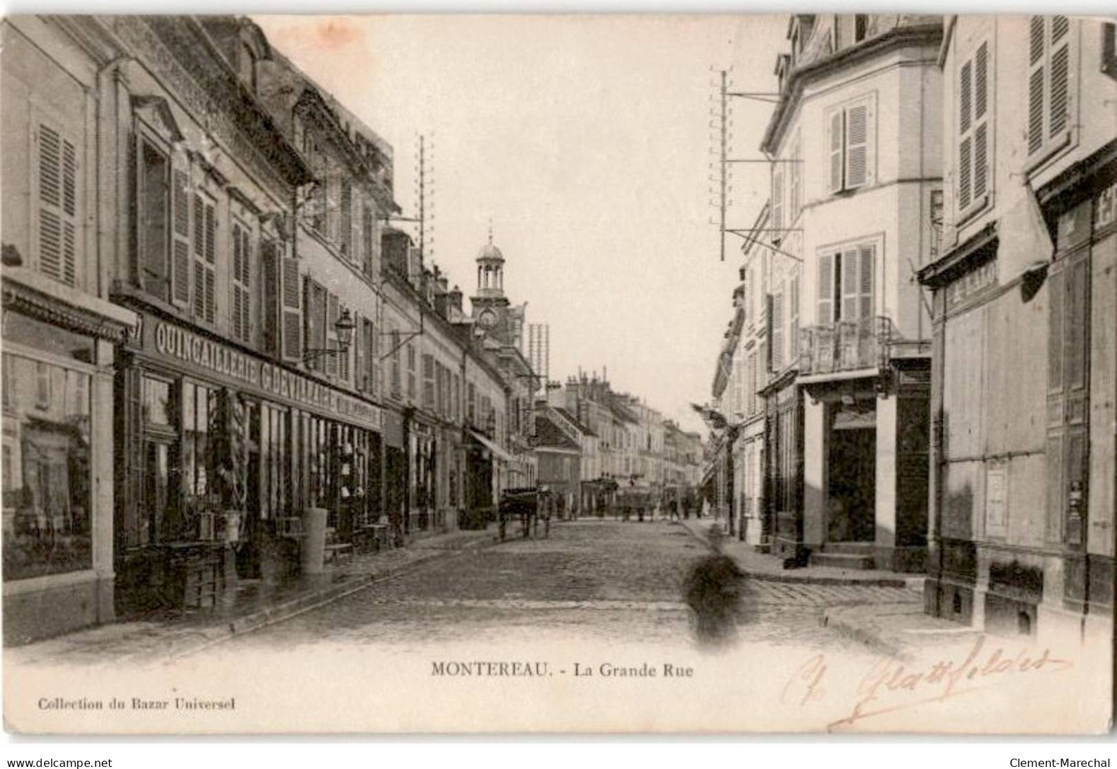 MONTEREAU: La Grande Rue - Très Bon état - Montereau