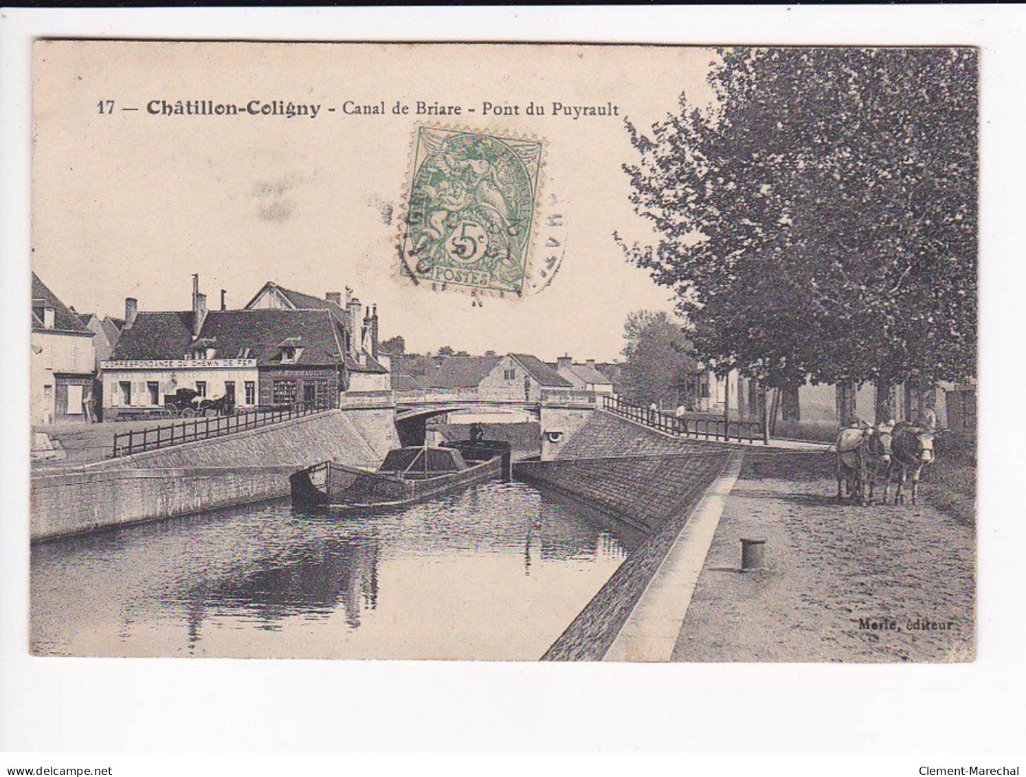 CHATILLON-COLIGNY - Canal De Briare - Pont Du Puyrault - Très Bon état - Chatillon Coligny